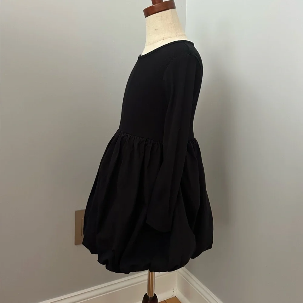 ZARA GIRLS BUBBLE DRESS IN BLACK